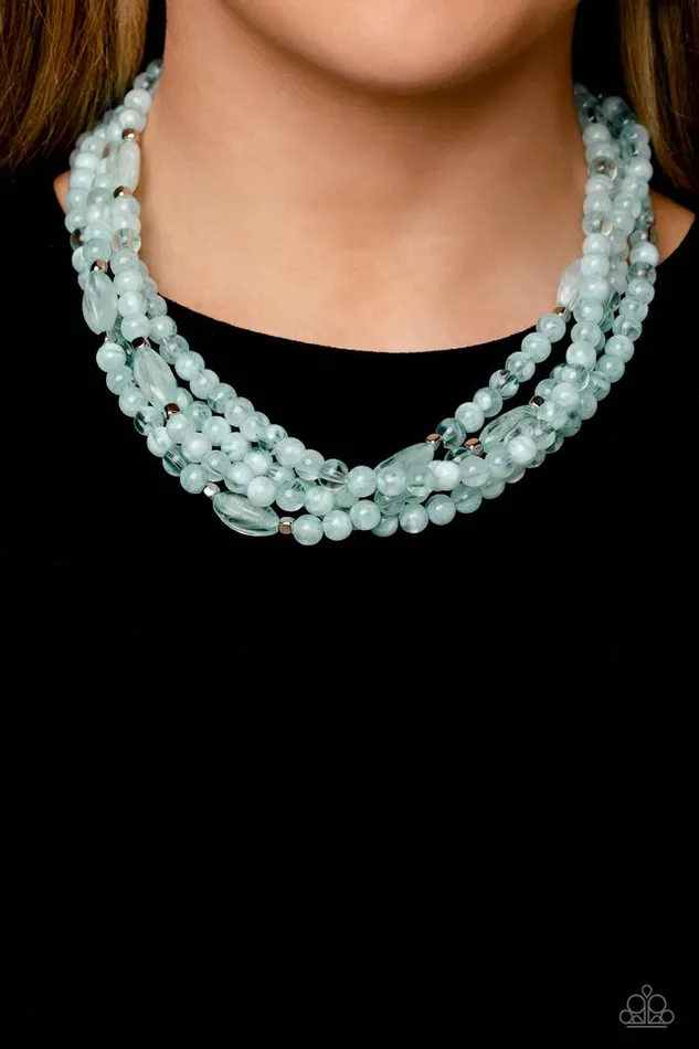 Paparazzi Jewelry Necklaces Paparazzi Necklace Layered Lass Blue