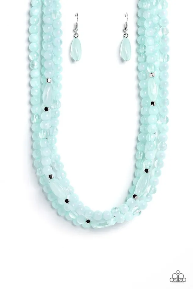 Paparazzi Jewelry Necklaces Paparazzi Necklace Layered Lass Blue Paparazzi Jewelry Necklaces Paparazzi Necklace Layered Lass Blue