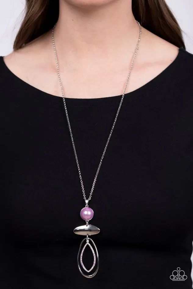 Paparazzi Jewelry Necklaces Paparazzi Necklace Modern Day Demure Purple