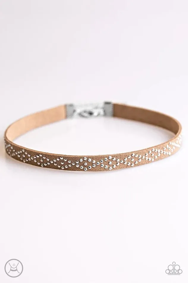 Paparazzi Jewelry Necklaces Paparazzi Necklace Modern Mojave Brown