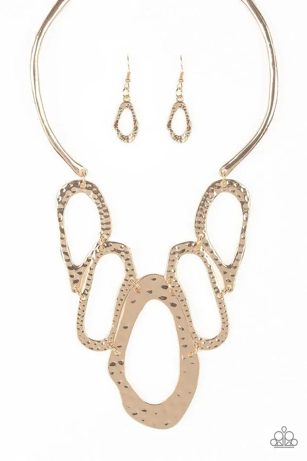 Paparazzi Jewelry Necklaces Paparazzi Necklace Prime Prowess Gold