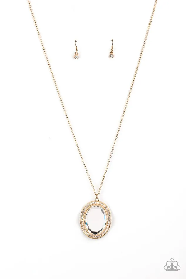 Paparazzi Jewelry Necklaces Paparazzi Necklace REIGN Them In Gold Paparazzi Jewelry Necklaces Paparazzi Necklace REIGN Them In Gold