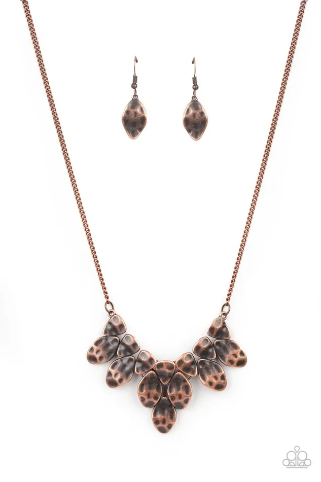 Paparazzi Jewelry Necklaces Paparazzi Necklace Rustic Smolder Copper Paparazzi Jewelry Necklaces Paparazzi Necklace Rustic Smolder Copper