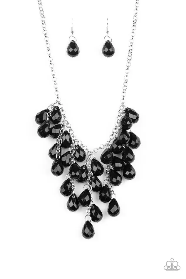 Paparazzi Jewelry Necklaces Paparazzi Necklace Serenely Scattered Black Paparazzi Jewelry Necklaces Paparazzi Necklace Serenely Scattered Black