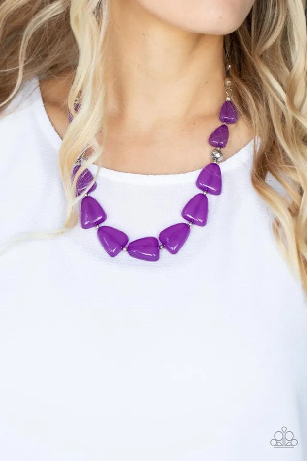 Paparazzi Jewelry Necklaces Paparazzi Necklace Tenaciously Tangy Purple