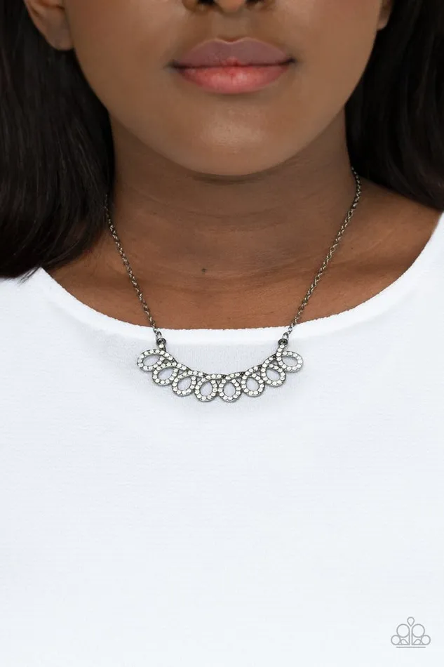 Paparazzi Jewelry Necklaces Paparazzi Necklace Timeless Trimmings Black