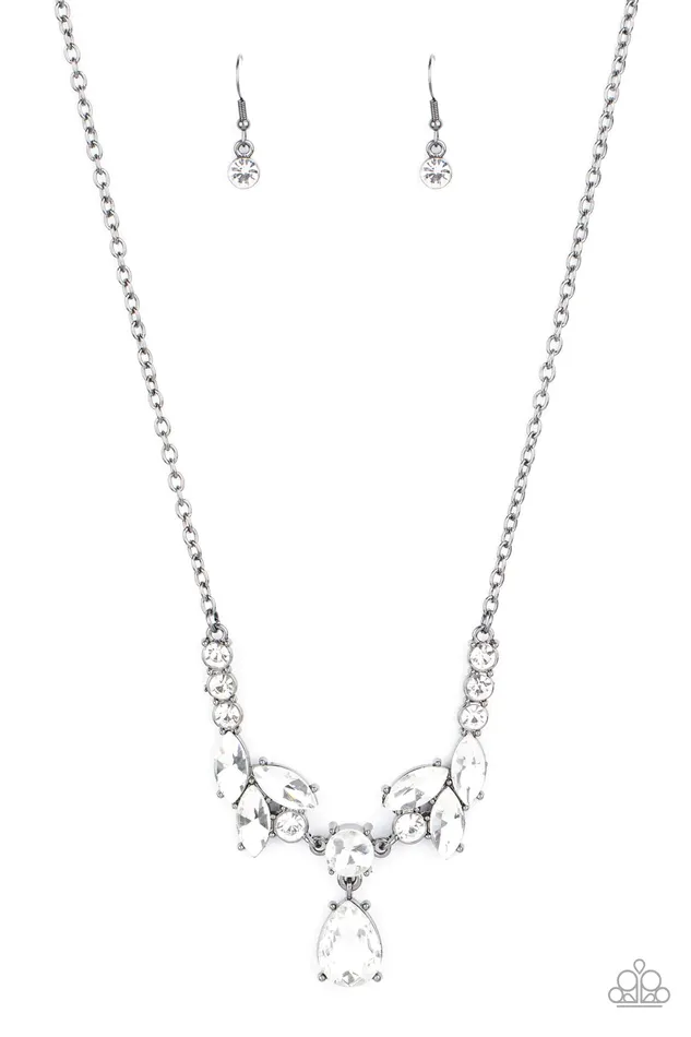Paparazzi Jewelry Necklaces Paparazzi Necklace Unrivaled Sparkle Black