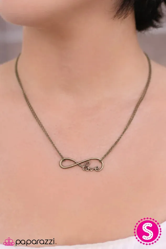 Paparazzi Jewelry Necklaces Paparazzi Necklace We Found Love Brass