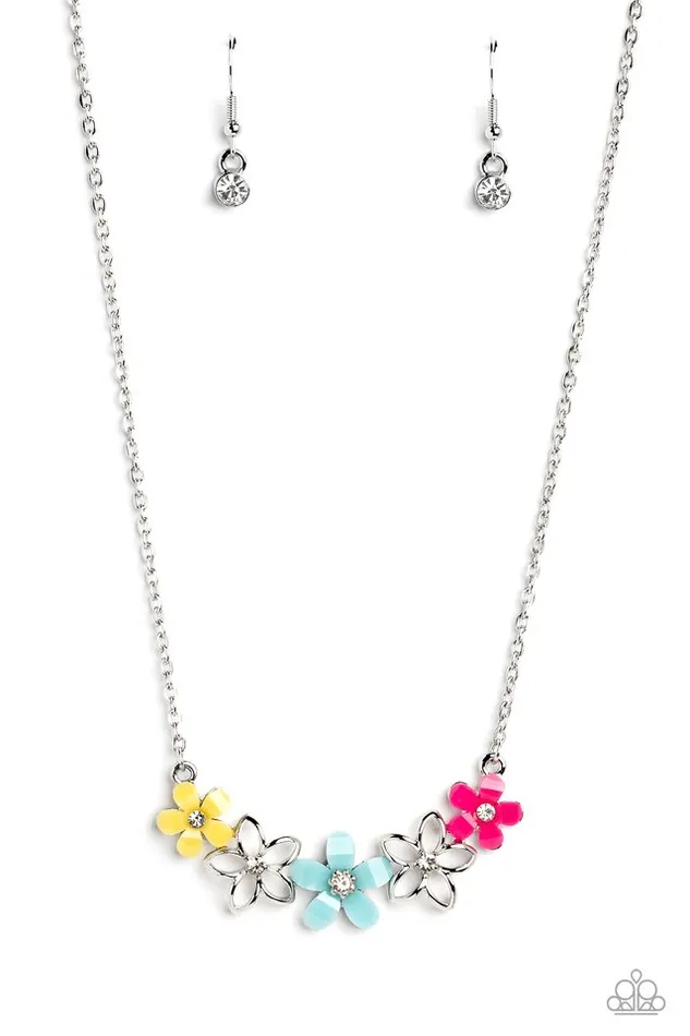 Paparazzi Jewelry Necklaces Paparazzi Necklace WILDFLOWER About You Blue Paparazzi Jewelry Necklaces Paparazzi Necklace WILDFLOWER About You Blue