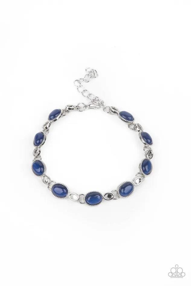 Paparazzi Jewelry Paparazzi Bracelet Blissfully Beaming Blue Bracelets Paparazzi Jewelry Paparazzi Bracelet Blissfully Beaming Blue Bracelets