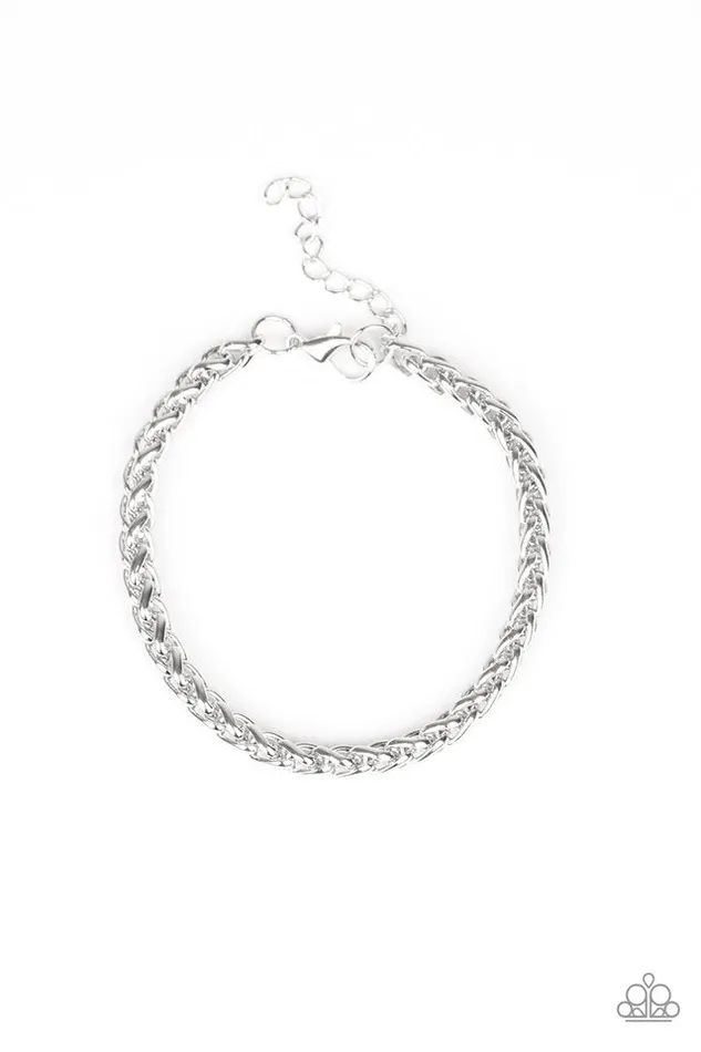Paparazzi Jewelry Paparazzi Bracelet Knocked It Out Of The Park Silver Bracelets Paparazzi Jewelry Paparazzi Bracelet Knocked It Out Of The Park Silver Bracelets