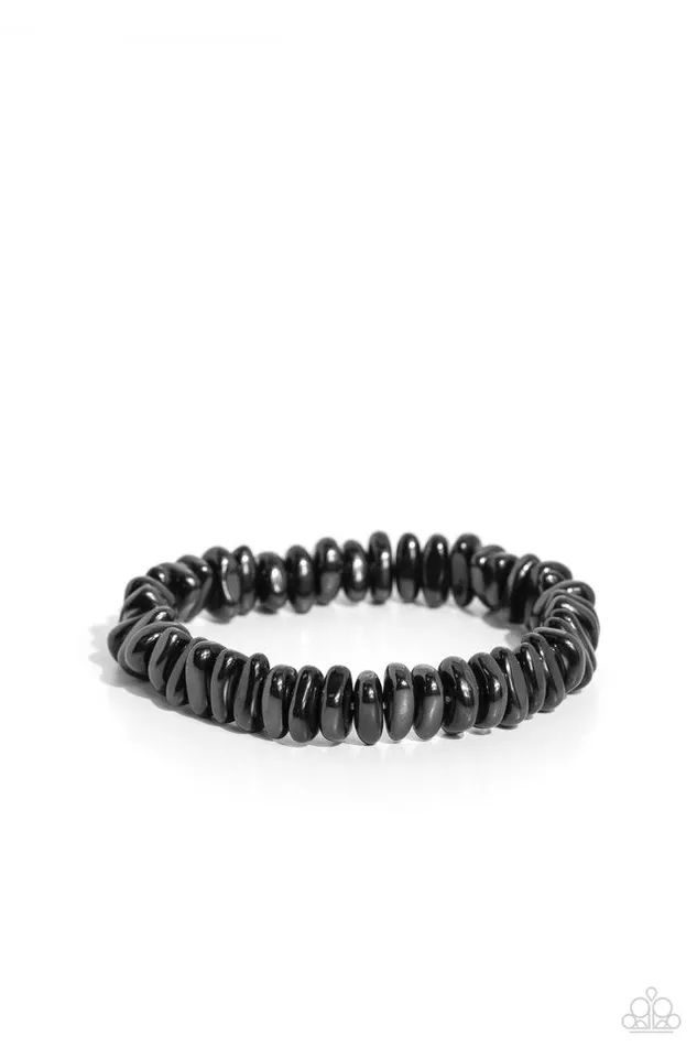 Paparazzi Jewelry Paparazzi Bracelet Monochromatic Mechanic Black Bracelets Paparazzi Jewelry Paparazzi Bracelet Monochromatic Mechanic Black Bracelets