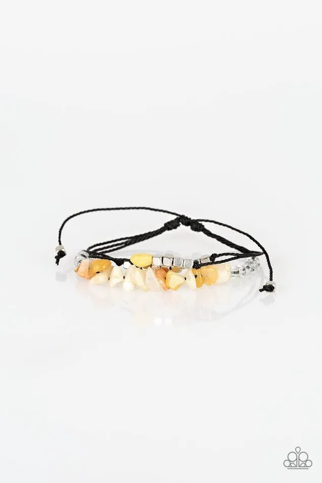 Paparazzi Jewelry Paparazzi Bracelet Nature Novice Yellow Bracelets
