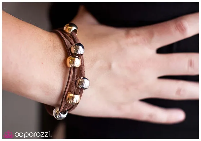 Paparazzi Jewelry Paparazzi Bracelet Overly Understated Brown Bracelets