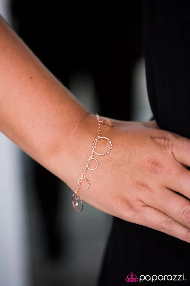 Paparazzi Jewelry Paparazzi Bracelet Street Shimmer Copper Bracelets