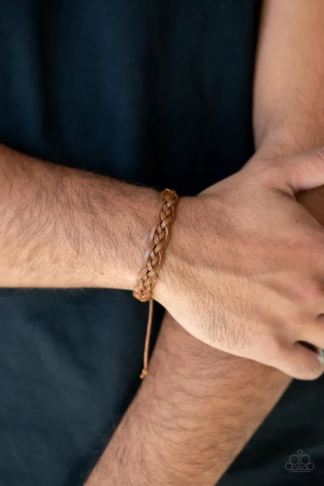 Paparazzi Jewelry Paparazzi Bracelet Time To Hit The RODEO Brown Bracelets
