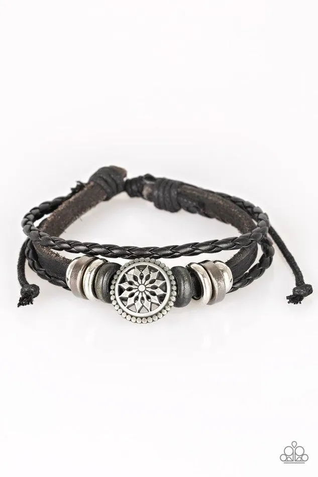 Paparazzi Jewelry Paparazzi Bracelet Totally Tundra Black Bracelets