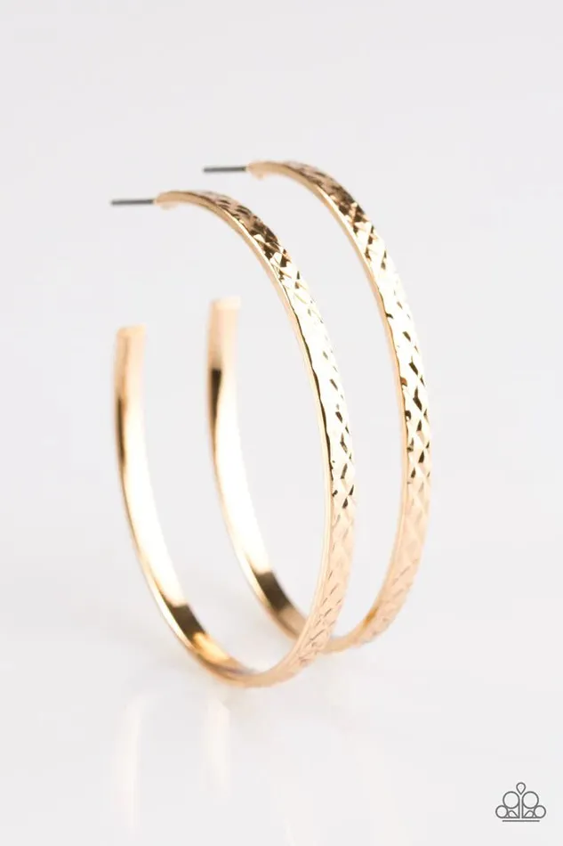 Paparazzi Jewelry Paparazzi Earring A Cut Above The Rest Gold Earrings