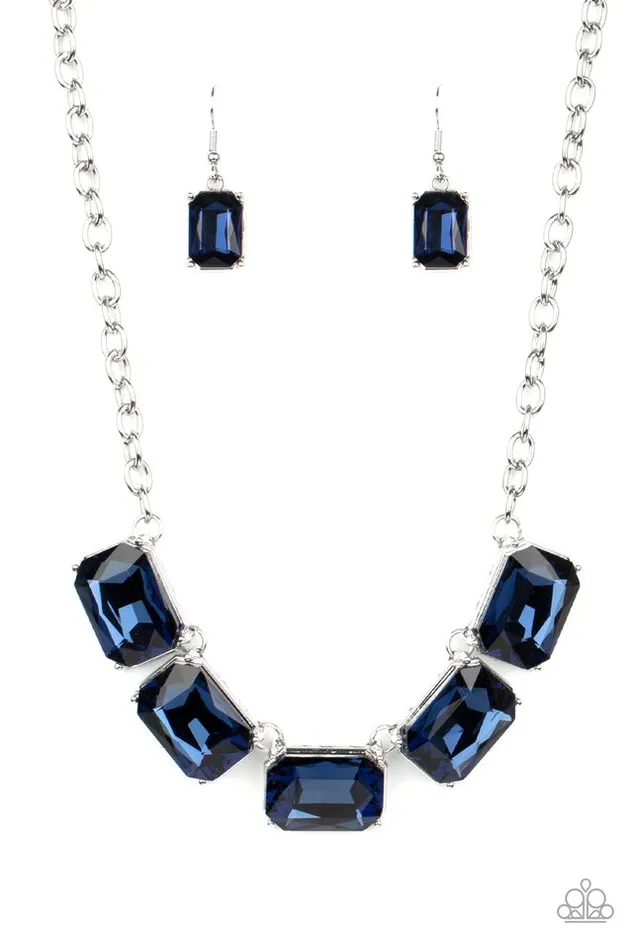 Paparazzi Jewelry Paparazzi Necklace Deep Freeze Diva Blue Necklaces Paparazzi Jewelry Paparazzi Necklace Deep Freeze Diva Blue Necklaces