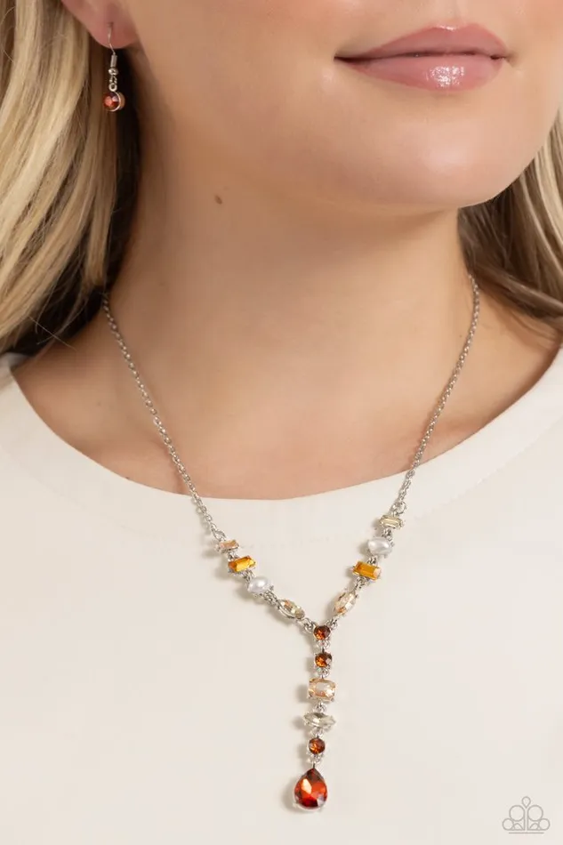 Paparazzi Jewelry Paparazzi Necklace Dreamy Dowry Brown Necklaces