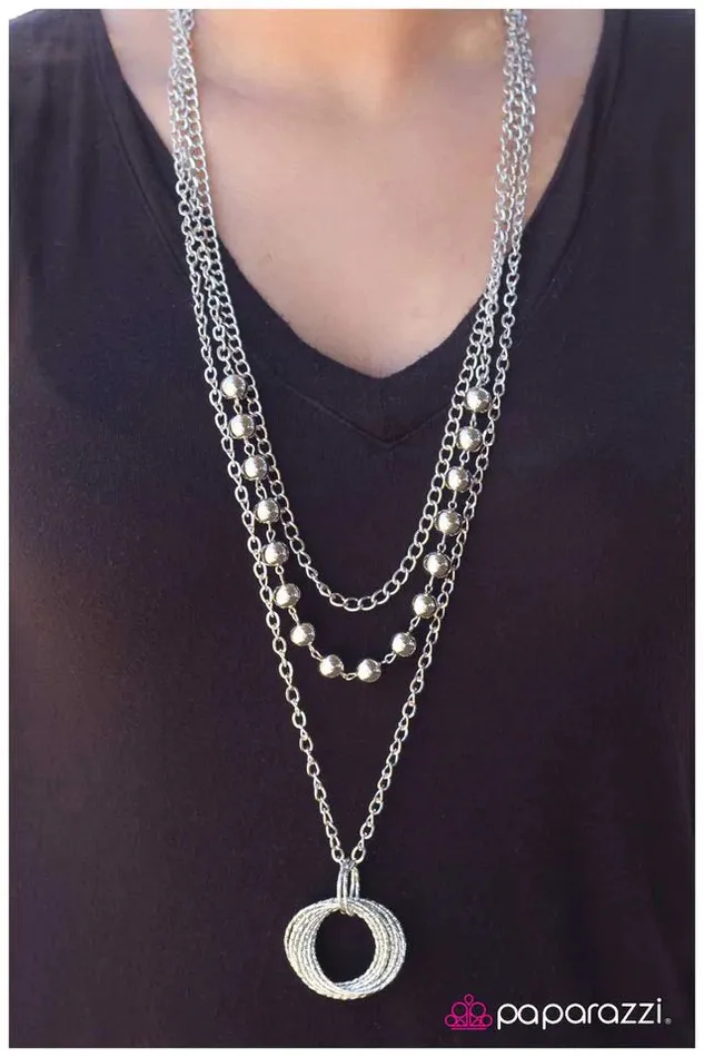 Paparazzi Jewelry Paparazzi Necklace Endless Possibilities Silver Necklaces
