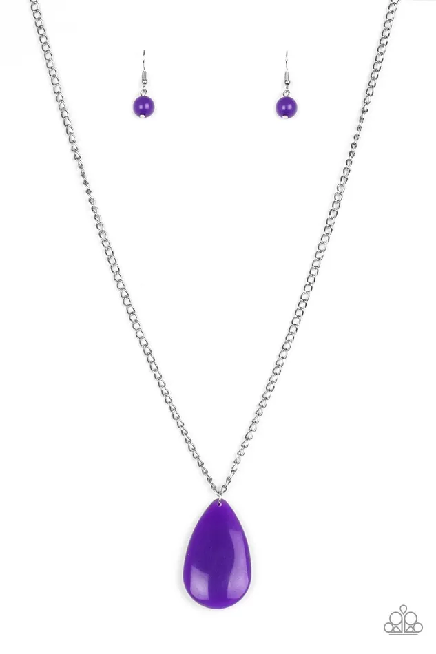 Paparazzi Jewelry Paparazzi Necklace So PopYOUlar Purple Necklaces
