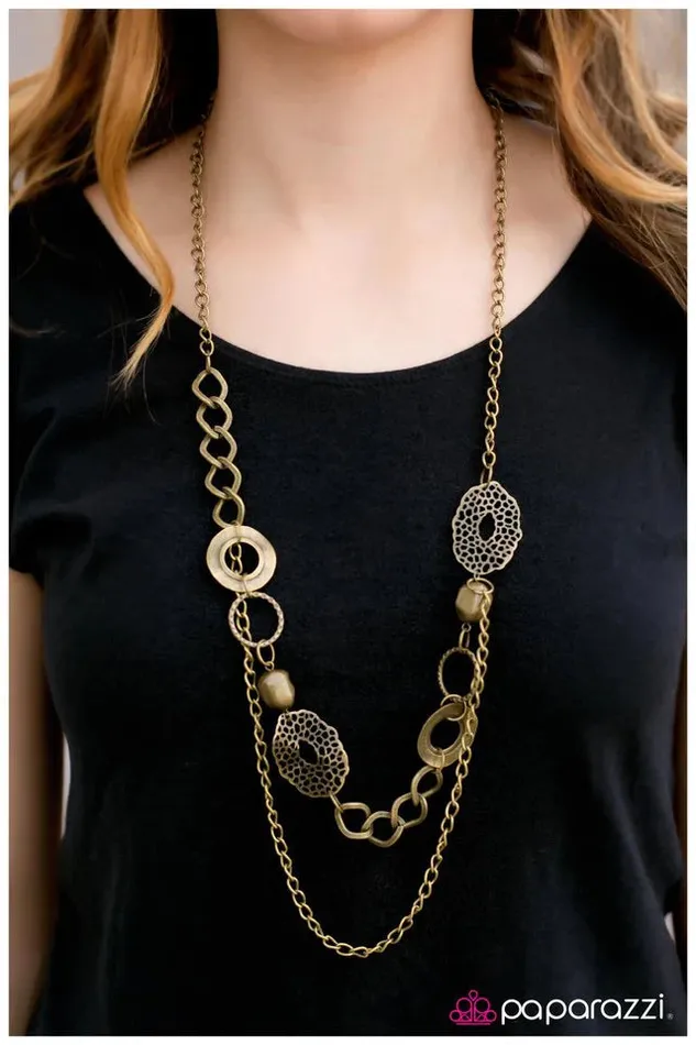 Paparazzi Jewelry Paparazzi Necklace UnDISCovered Brass Necklaces