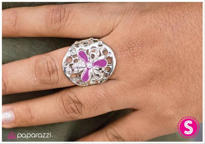 Paparazzi Jewelry Paparazzi Ring A Spoonful of Sparkle Purple Rings