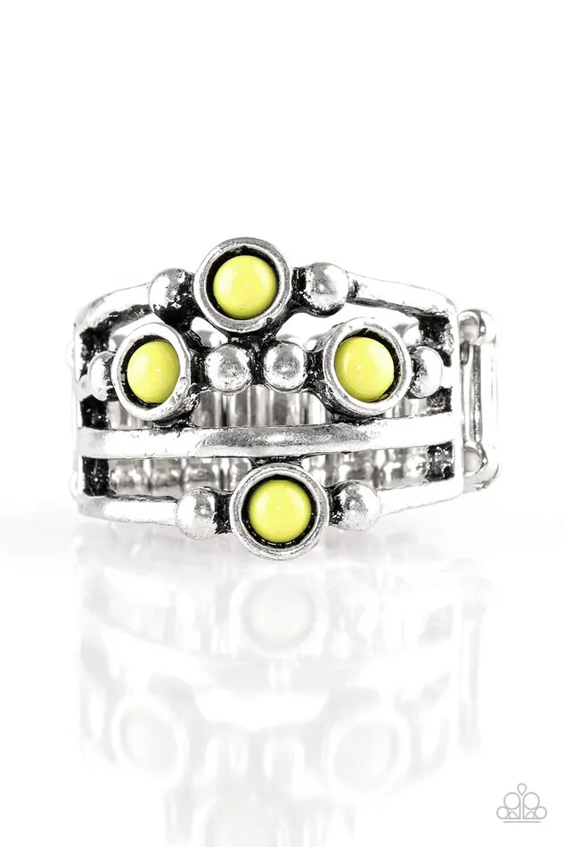 Paparazzi Jewelry Paparazzi Ring Beach House Party Green Rings