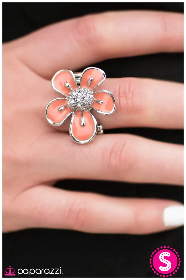Paparazzi Jewelry Paparazzi Ring It Must Be Spring Orange Rings
