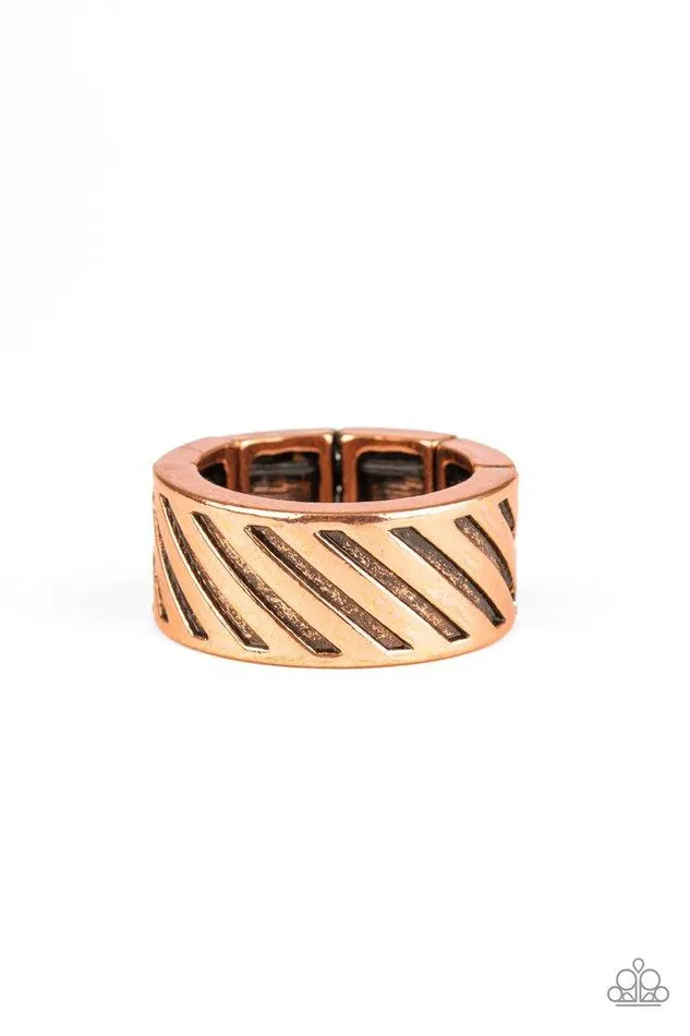 Paparazzi Jewelry Paparazzi Ring The Cavalier Copper Rings