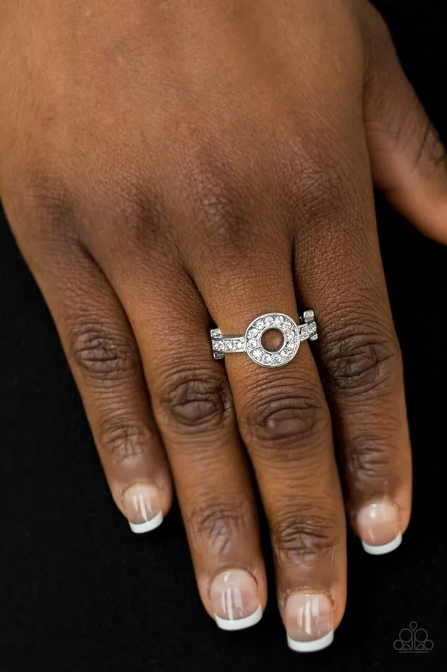 Paparazzi Jewelry Paparazzi Ring The One and Only Sparkle White Rings