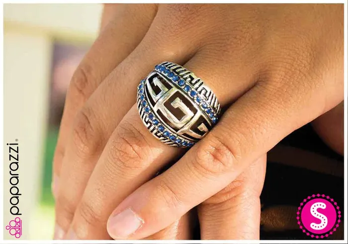 Paparazzi Jewelry Paparazzi Ring The Tribe Has Spoken Blue Rings