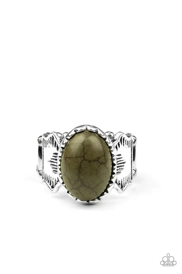 Paparazzi Jewelry Rings Paparazzi Ring Aint No Mesa High Enough Green Paparazzi Jewelry Rings Paparazzi Ring Aint No Mesa High Enough Green