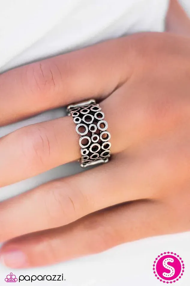 Paparazzi Jewelry Rings Paparazzi Ring Bright and Bubbly Silver