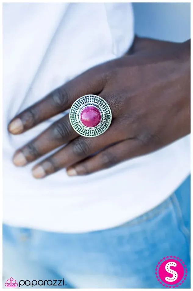 Paparazzi Jewelry Rings Paparazzi Ring Center Field Pink