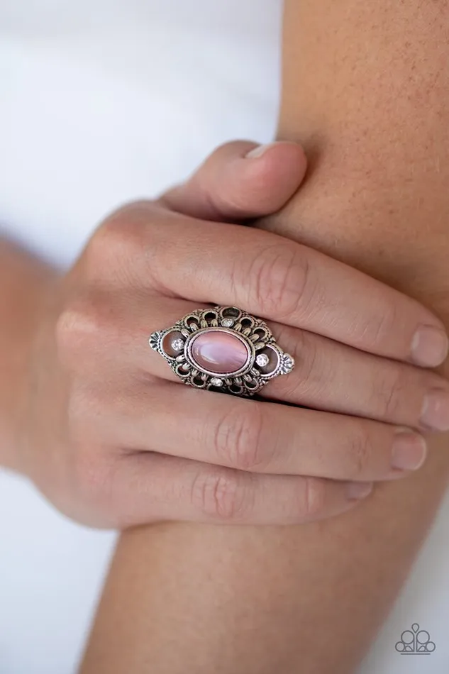 Paparazzi Jewelry Rings Paparazzi Ring Elegantly Enchanted Pink