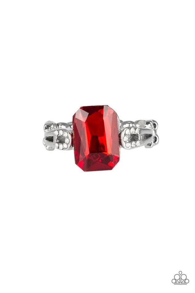 Paparazzi Jewelry Rings Paparazzi Ring Feast Your Eyes Red