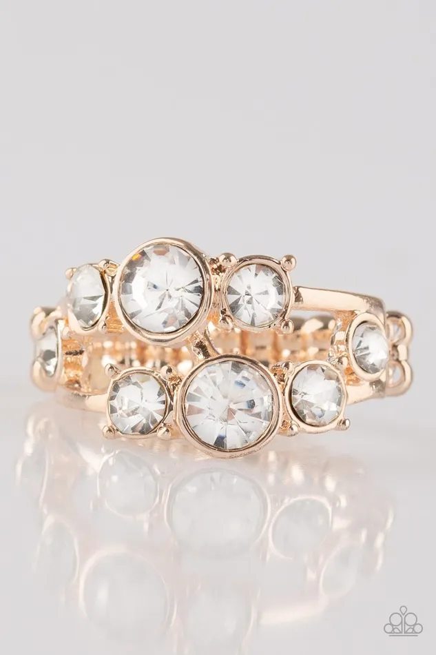 Paparazzi Jewelry Rings Paparazzi Ring Interstellar Fashion Rose Gold