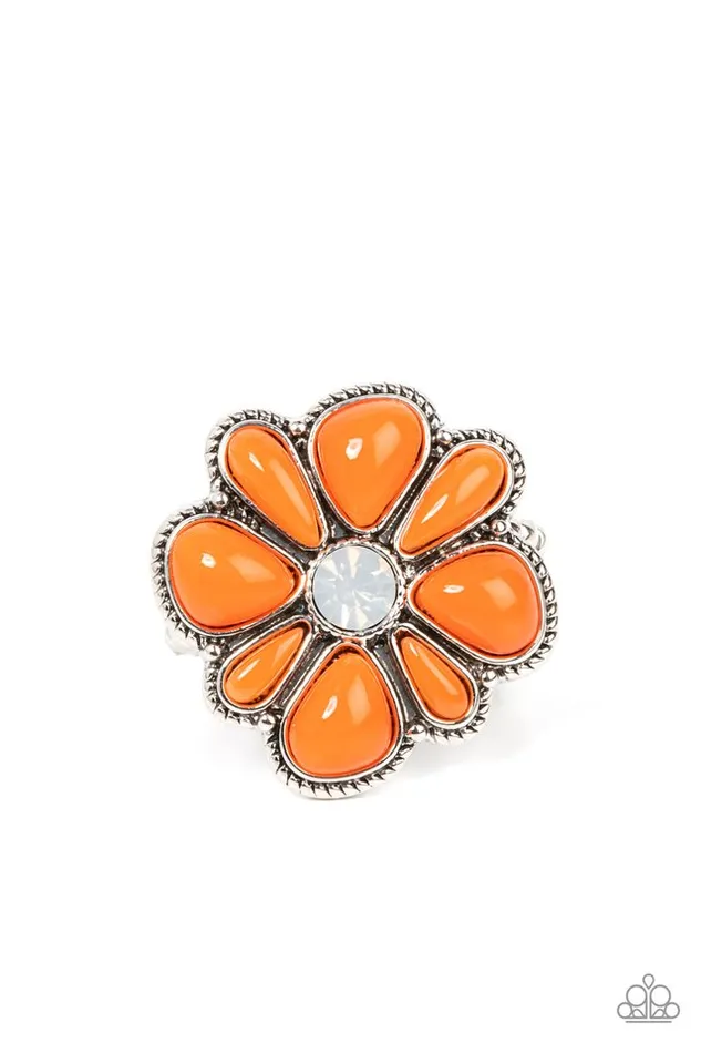Paparazzi Jewelry Rings Paparazzi Ring Meadow Mystique Orange Paparazzi Jewelry Rings Paparazzi Ring Meadow Mystique Orange