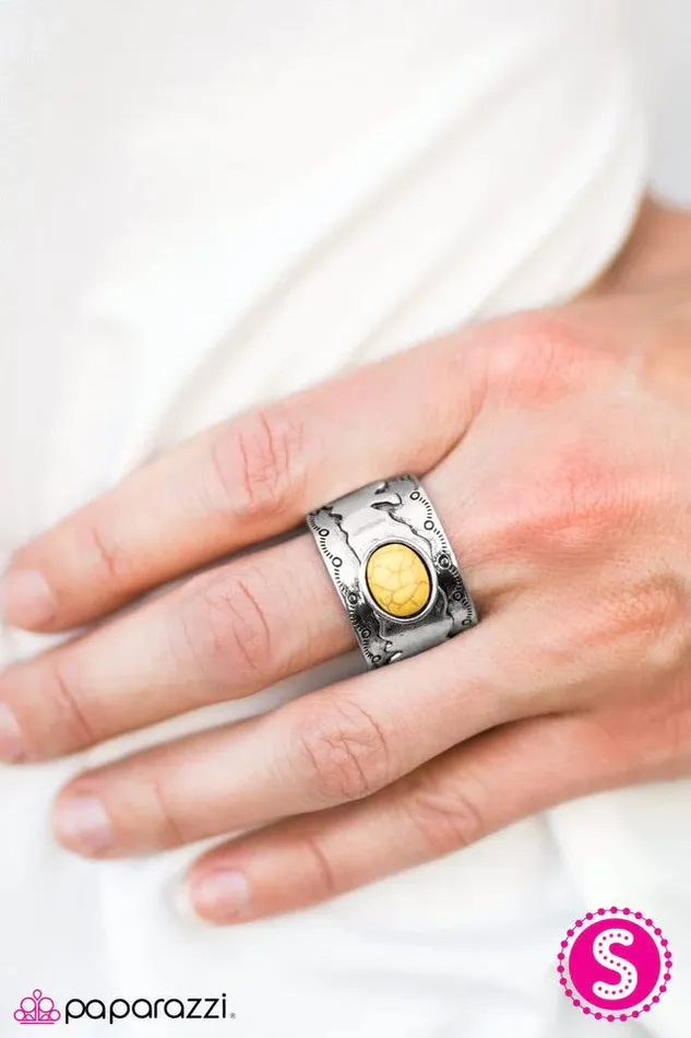 Paparazzi Jewelry Rings Paparazzi Ring River Quest Yellow