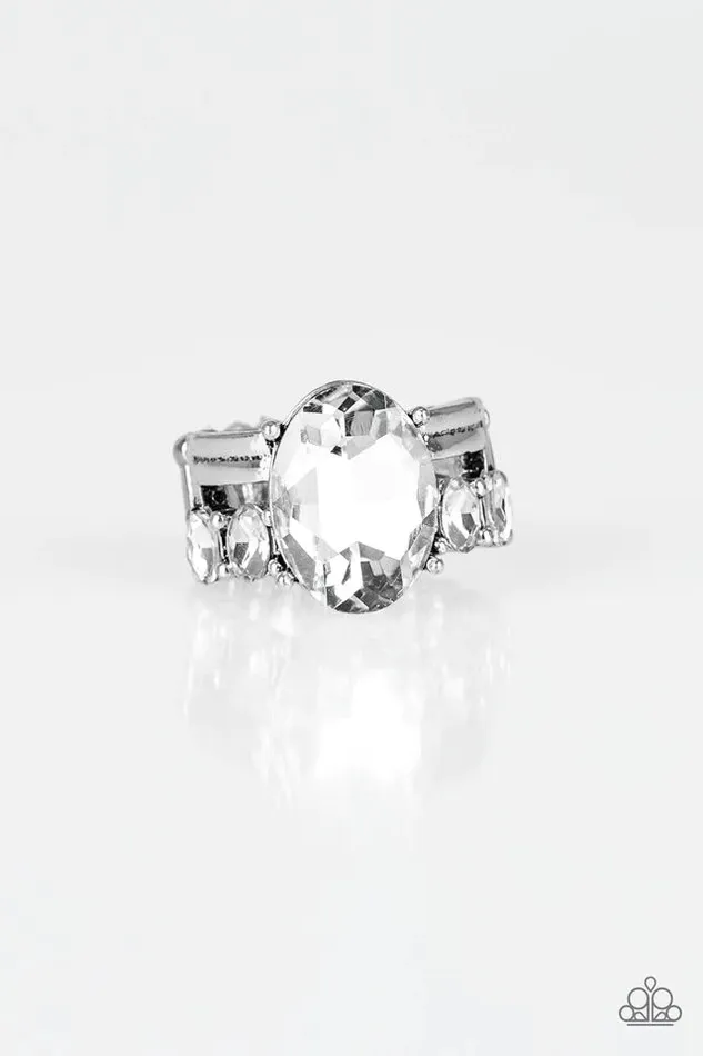Paparazzi Jewelry Rings Paparazzi Ring Shine Bright Like A Diamond White
