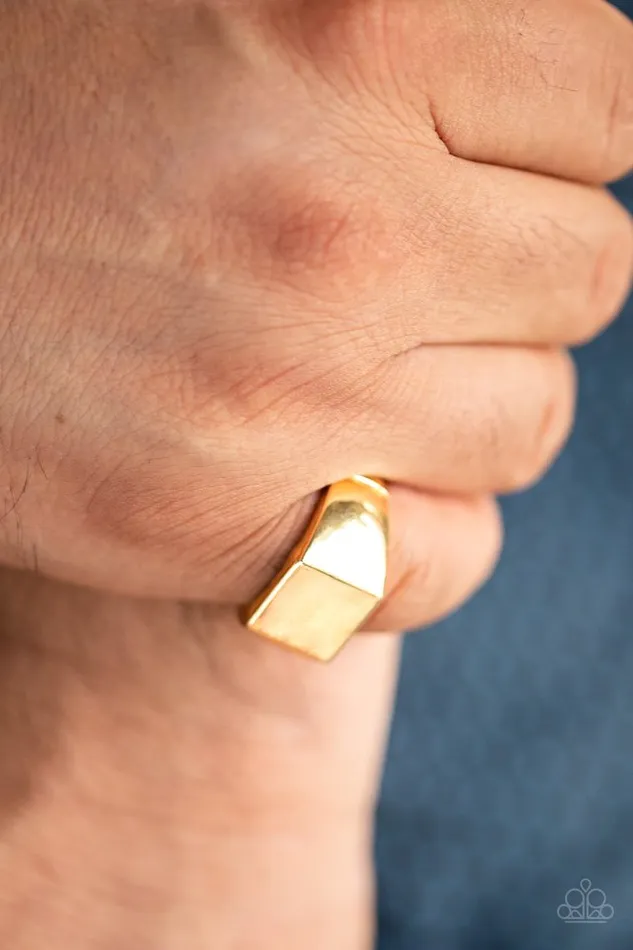 Paparazzi Jewelry Rings Paparazzi Ring Void Gold