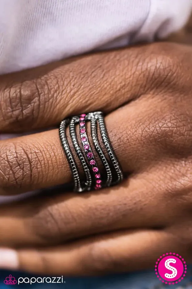 Paparazzi Jewelry Rings Paparazzi Ring You Are Brilliant Pink