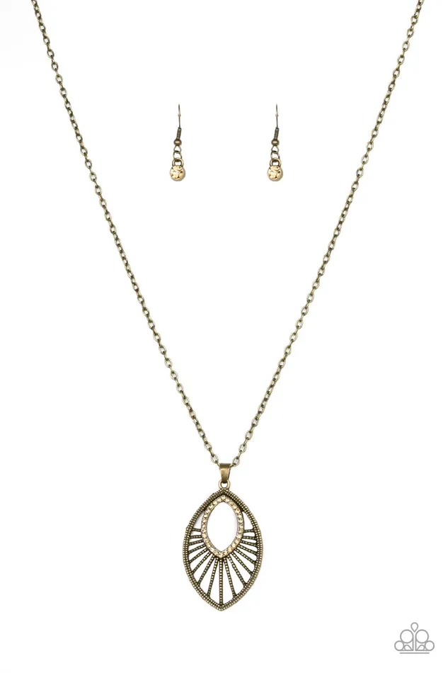 Paparazzi Necklace Court Couture Brass Paparazzi Jewelry Necklaces