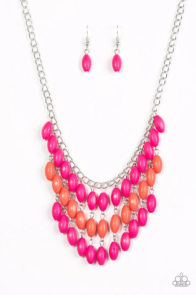 Paparazzi Necklace Delhi Diva Pink Paparazzi Jewelry Necklaces Paparazzi Necklace Delhi Diva Pink Paparazzi Jewelry Necklaces