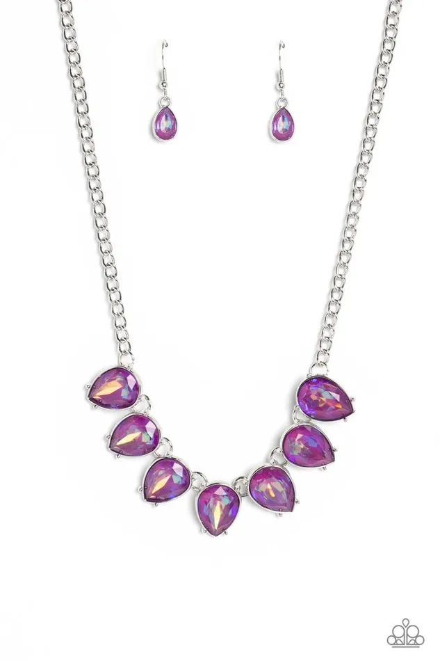 Paparazzi Necklace FLIRTY Dancing Purple Paparazzi Jewelry Necklaces Paparazzi Necklace FLIRTY Dancing Purple Paparazzi Jewelry Necklaces
