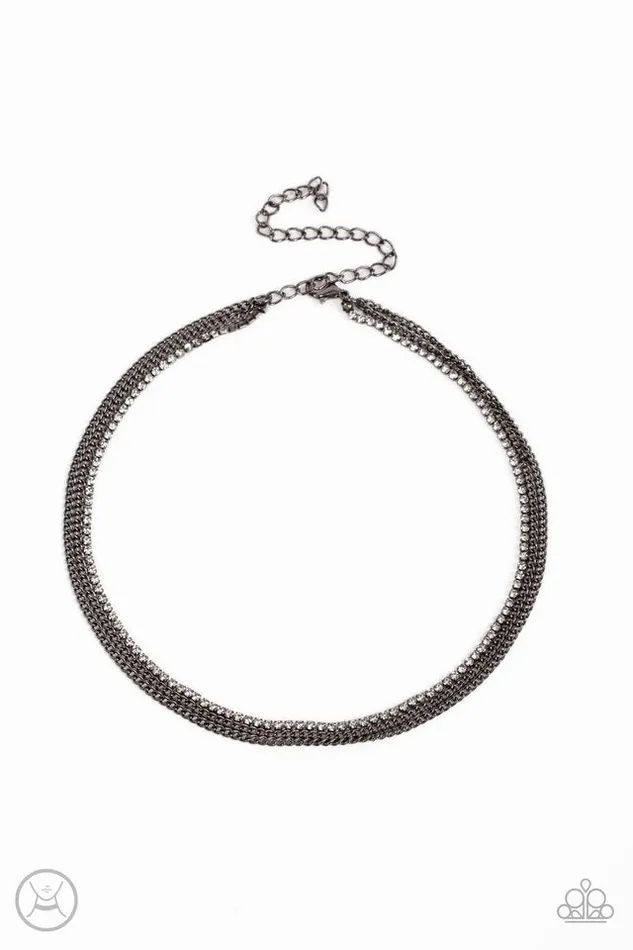 Paparazzi Necklace Glitzy Gusto Black Paparazzi Jewelry Necklaces Paparazzi Necklace Glitzy Gusto Black Paparazzi Jewelry Necklaces