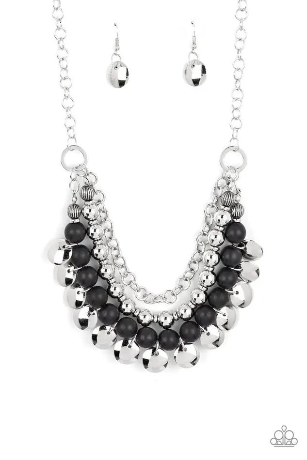Paparazzi Necklace Leave Her Wild Black Paparazzi Jewelry Necklaces Paparazzi Necklace Leave Her Wild Black Paparazzi Jewelry Necklaces
