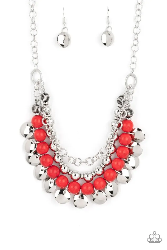 Paparazzi Necklace Leave Her Wild Red Paparazzi Jewelry Necklaces Paparazzi Necklace Leave Her Wild Red Paparazzi Jewelry Necklaces
